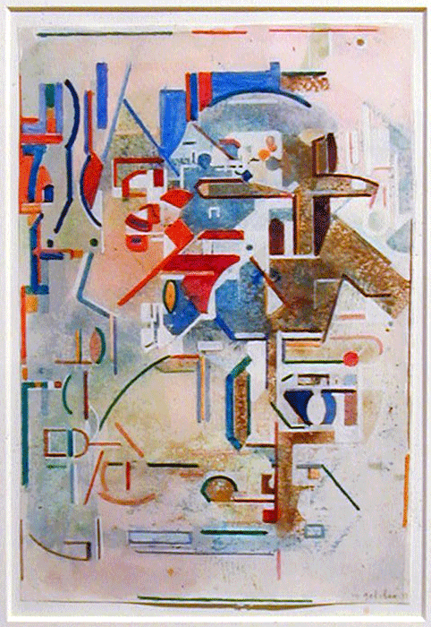 Maurice Golubov - Untitled Abstraction 1977