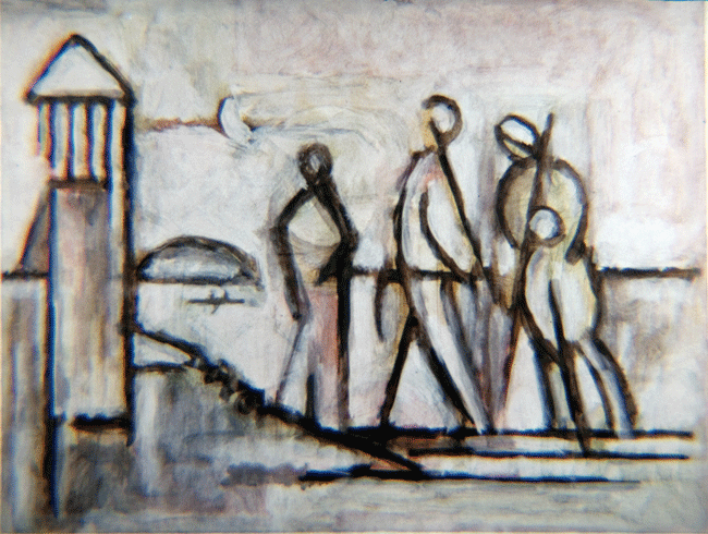 Maurice Golubov Figures - Untitled 1940