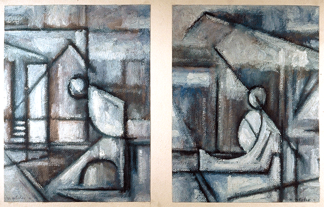 Maurice Golubov Figures - Untitled 1941