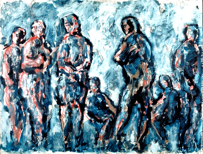 Maurice Golubov Figures - Untitled 1946
