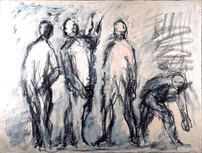 Maurice Golubov Figures - Untitled 1955
