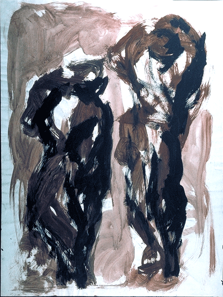 Maurice Golubov Figures - Untitled 1956