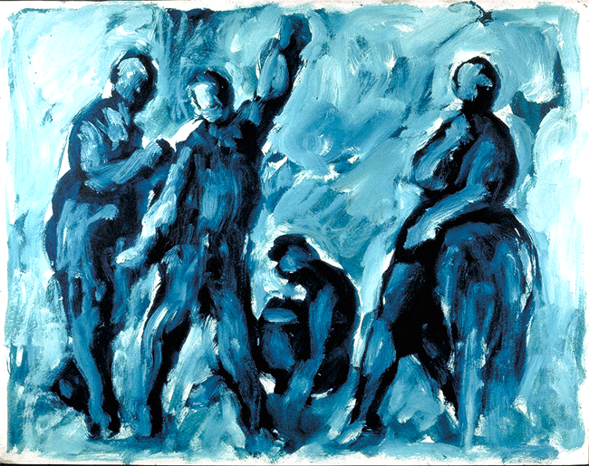 Maurice Golubov Figures - Untitled 1957
