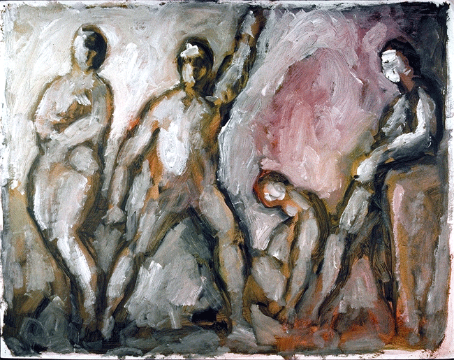Maurice Golubov Figures - Untitled 1957