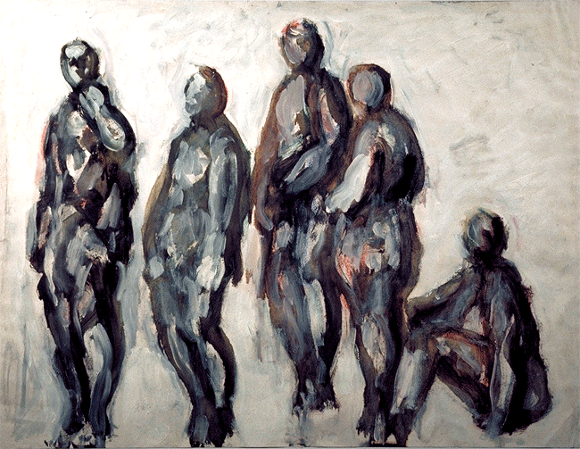Maurice Golubov Figures - Untitled 1962