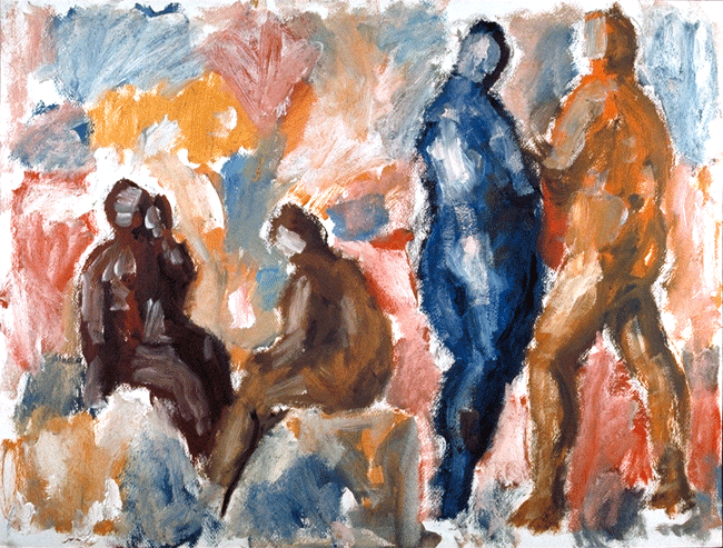 Maurice Golubov Figures - Untitled 1962