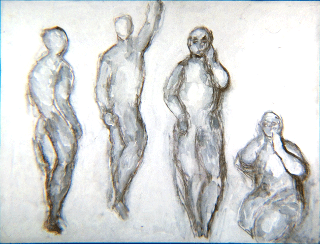 Maurice Golubov Figures - Untitled 1967