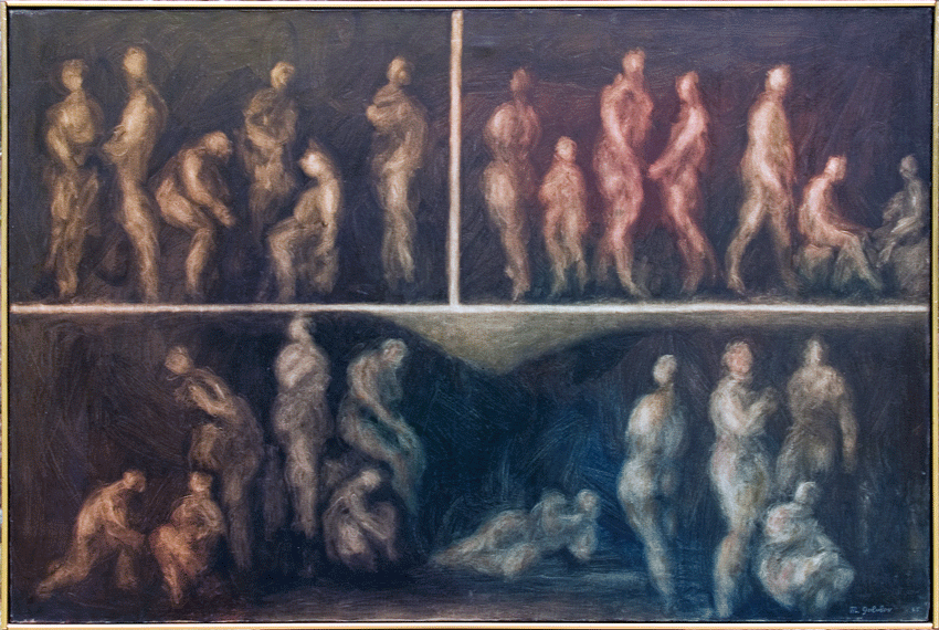 Maurice Golubov - Nocturnal Figures 1965