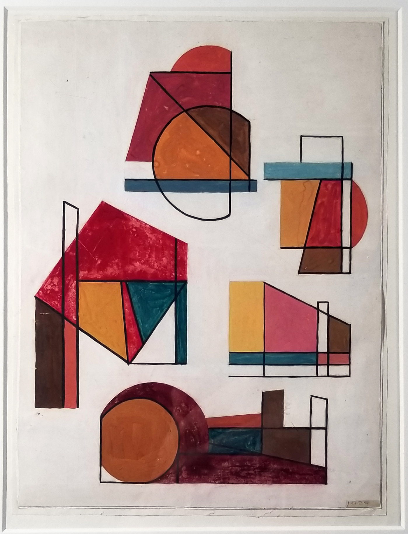 Maurice Golubov Untitled Abstraction 1929