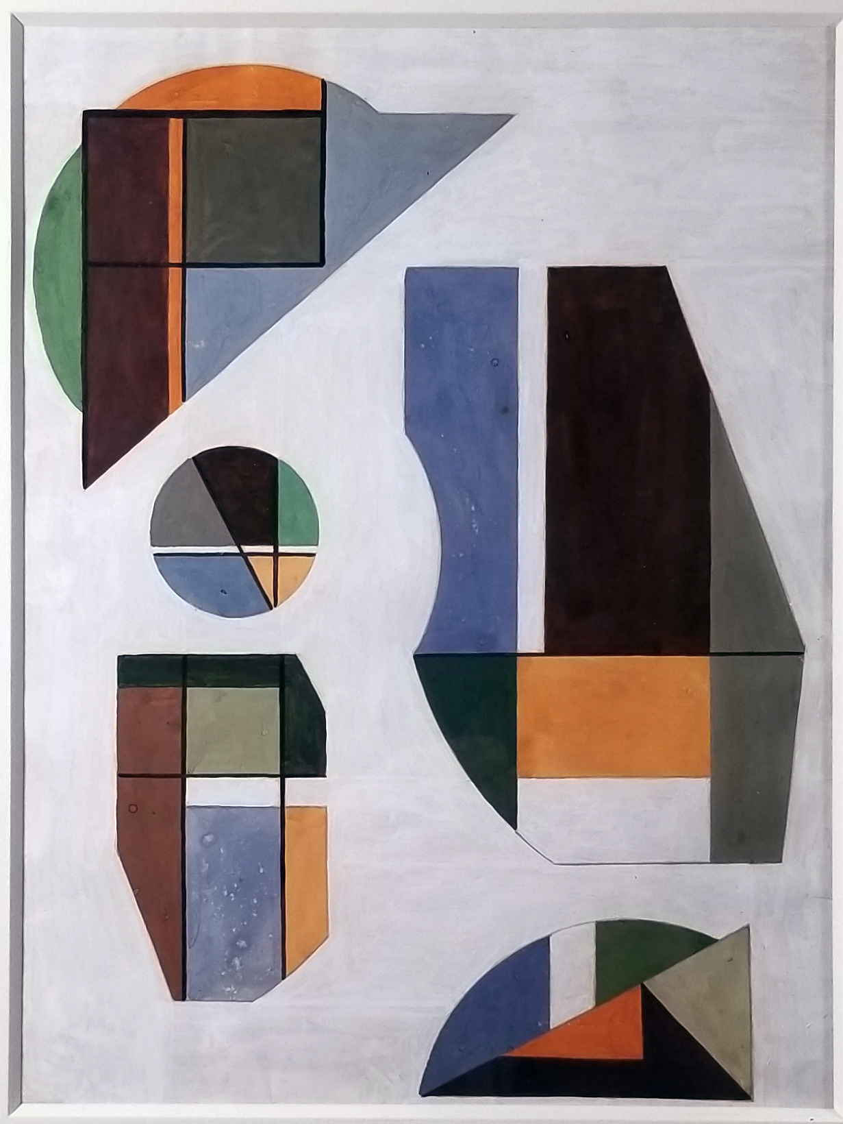 Maurice Golubov Untitled abstraction - 1925